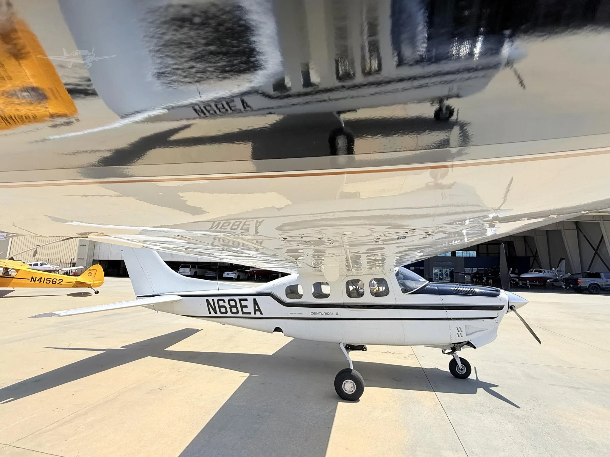 Marketing image of a 1985 CESSNA P210R.