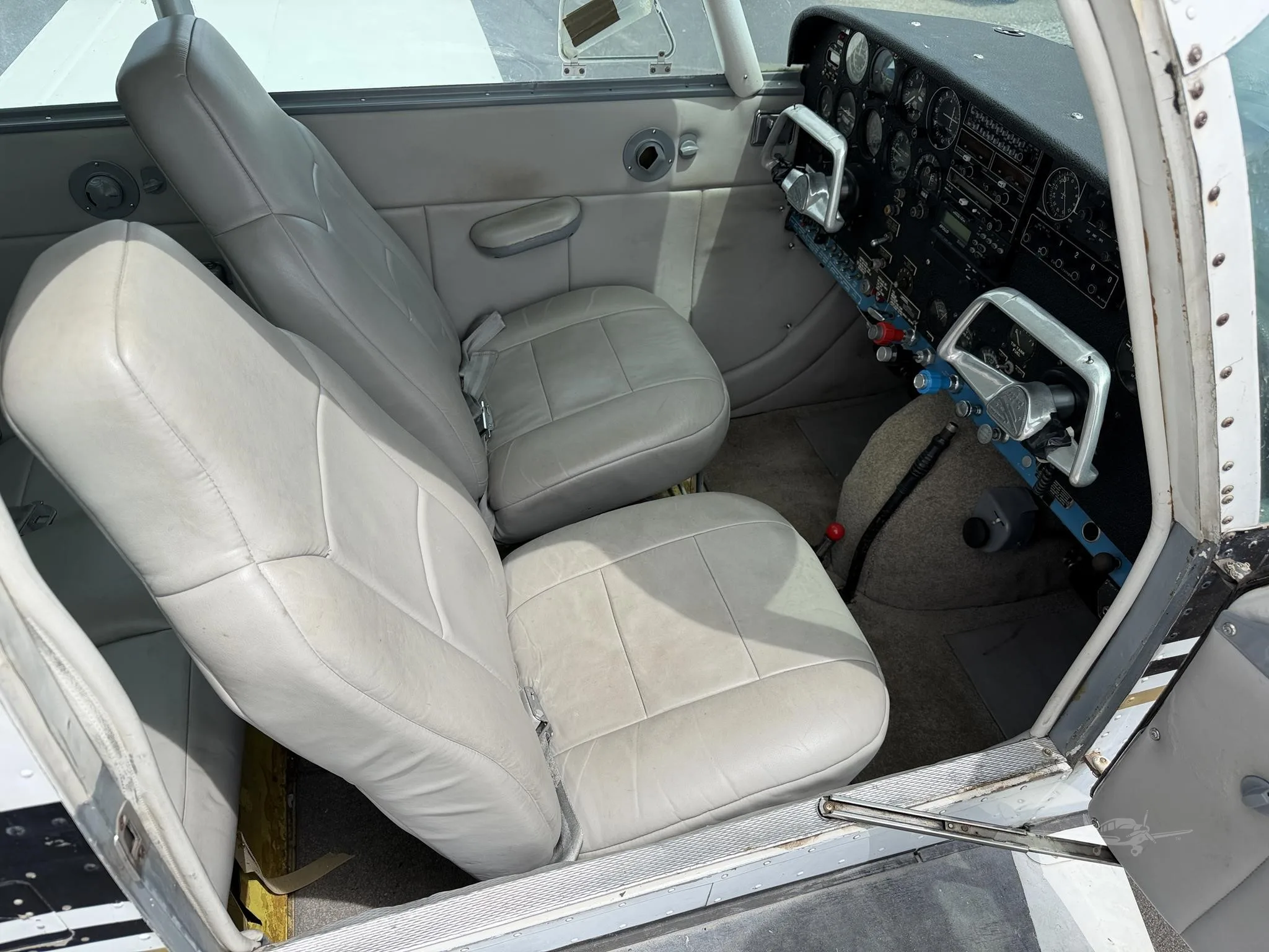 Cabin interior of a 1959 PIPER COMANCHE 250.