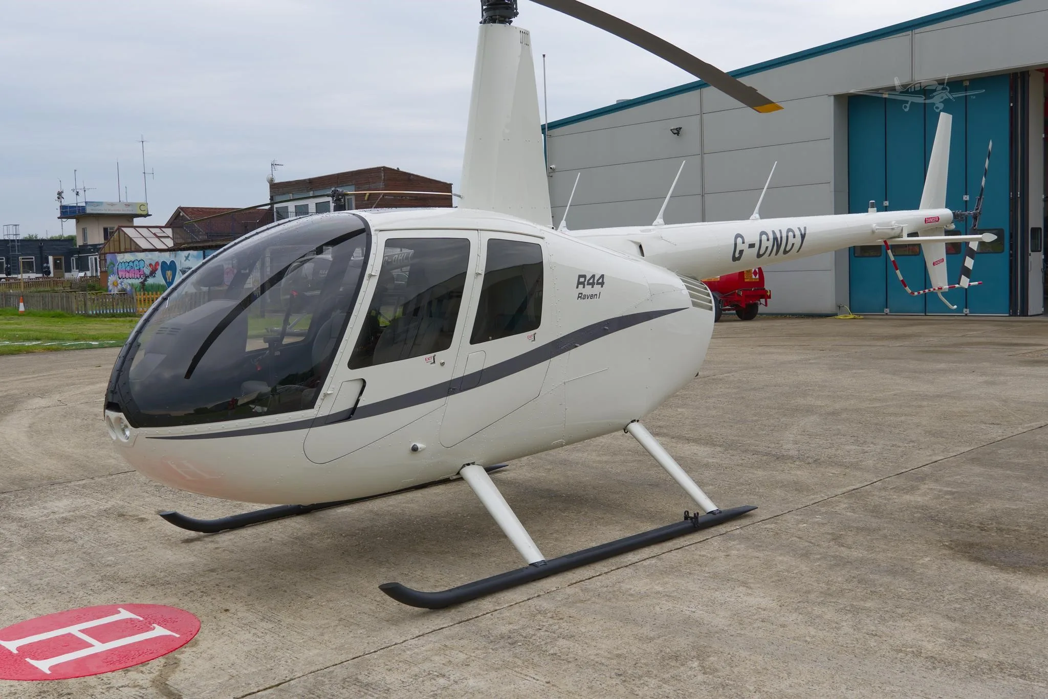 Exterior view of a 2026 ROBINSON R44 RAVEN I, G-CNCY.