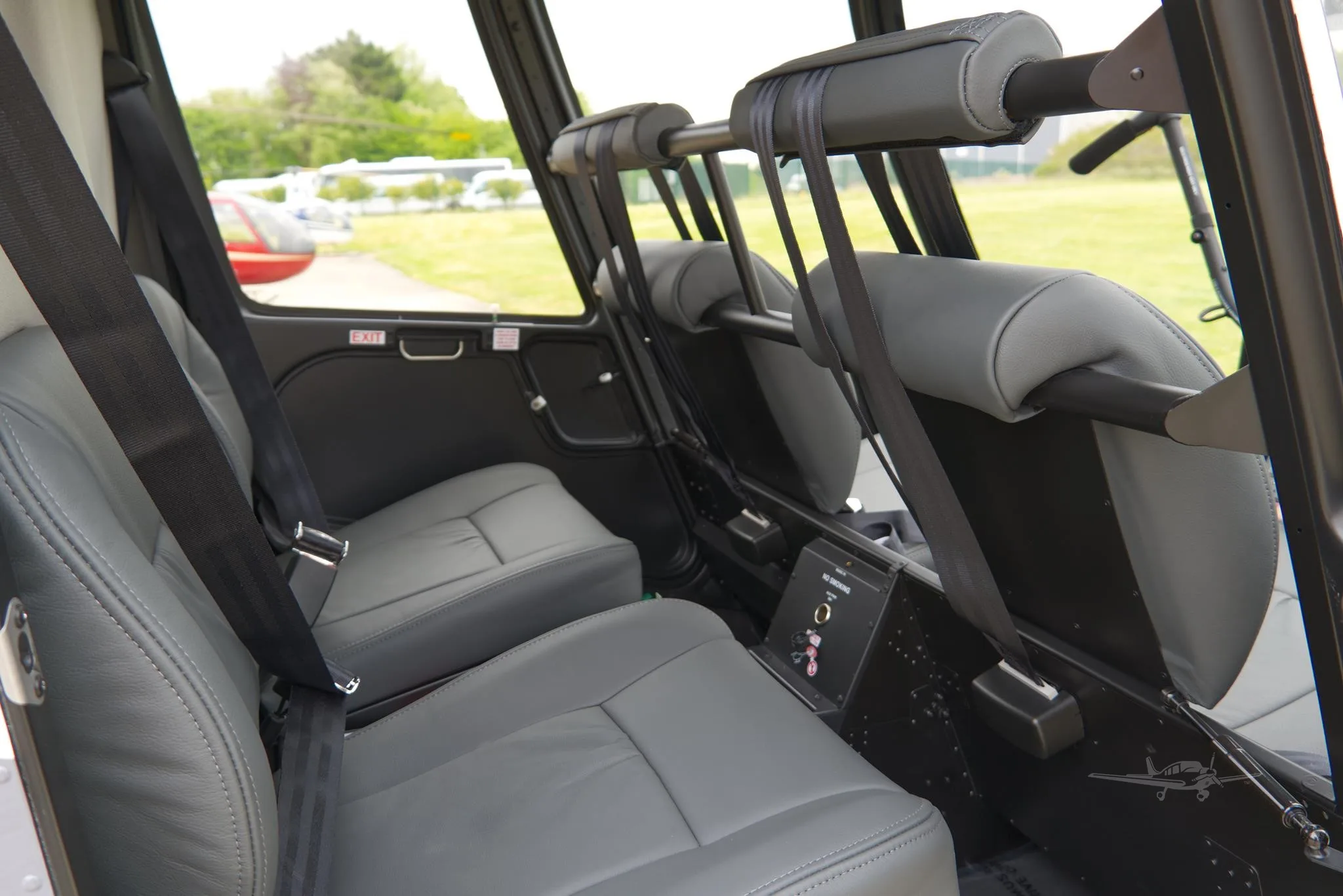 Cabin interior of a 2026 ROBINSON R44 RAVEN I.