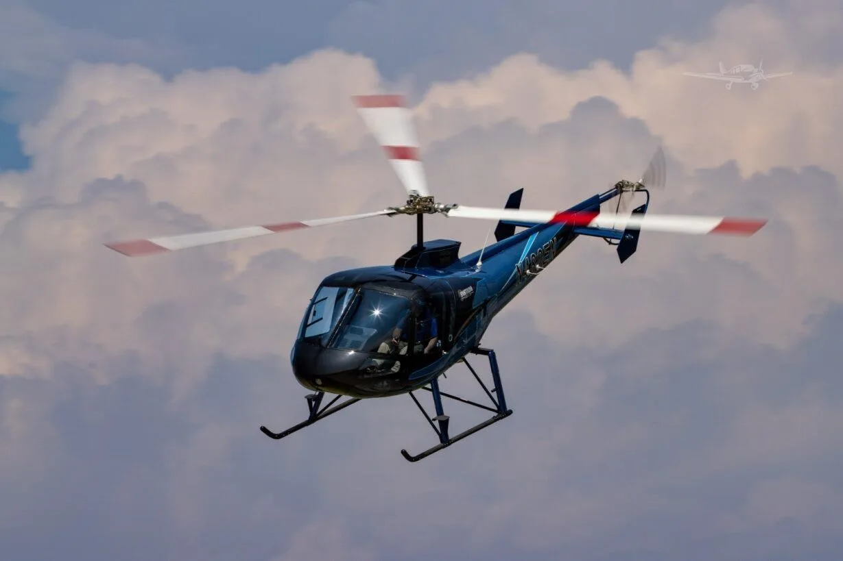 Marketing image of a 2026 ENSTROM 480B TURBINE.