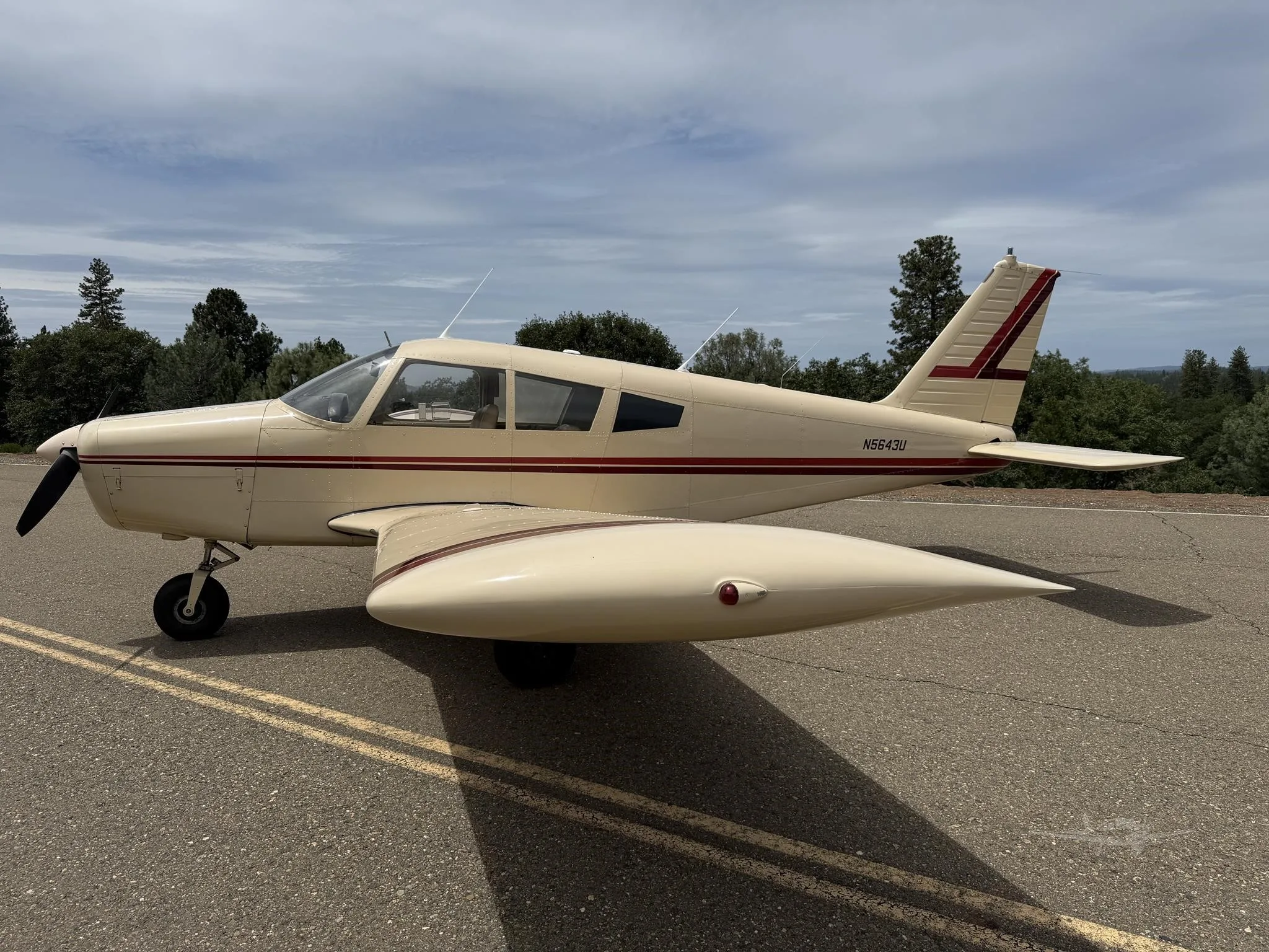 Marketing image of a 1969 PIPER CHEROKEE 140.