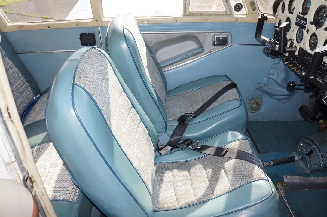 Cabin interior of a 1967 PIPER CHEROKEE 235.