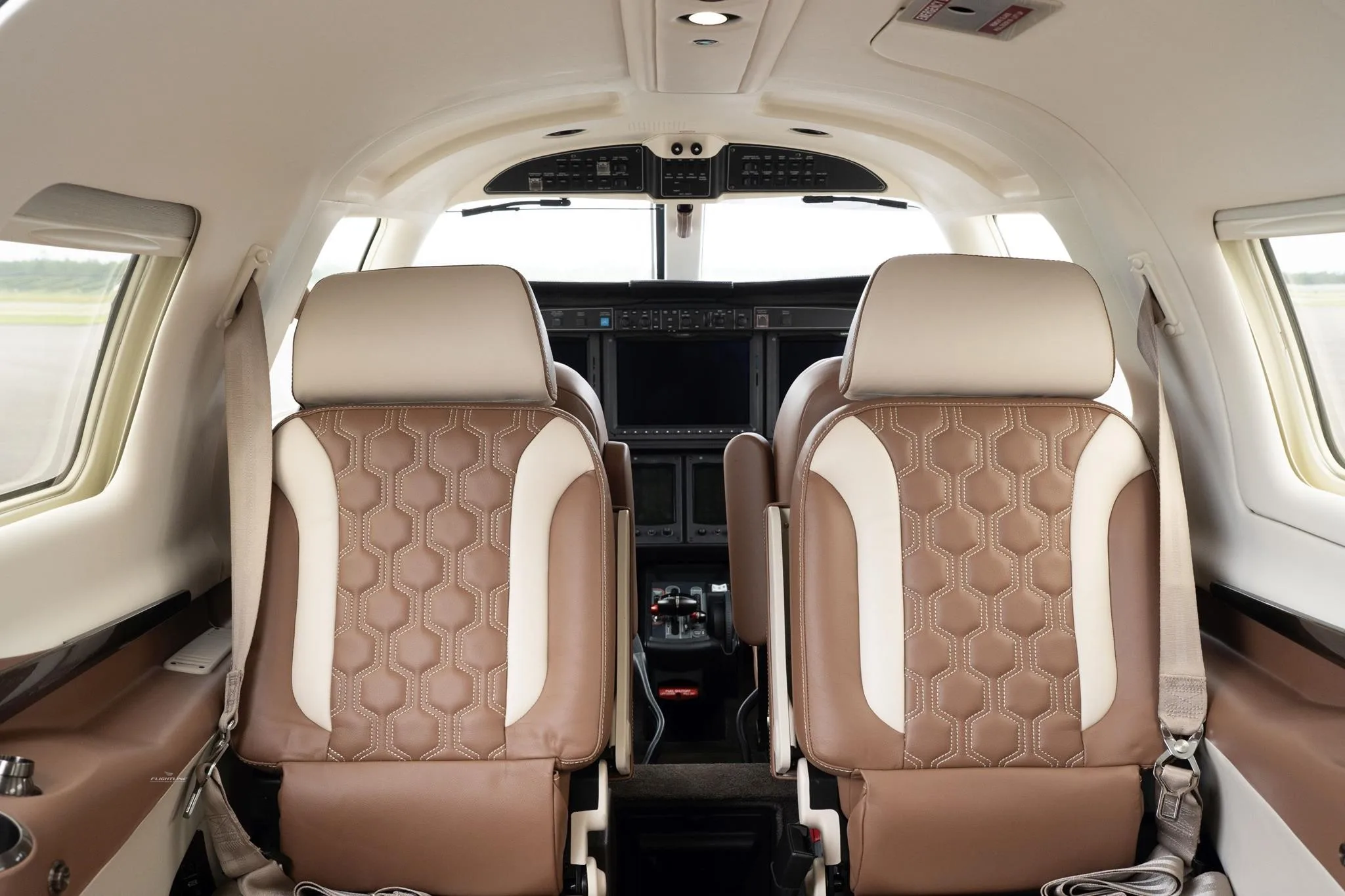 Cabin interior of a 2026 PIPER M700.