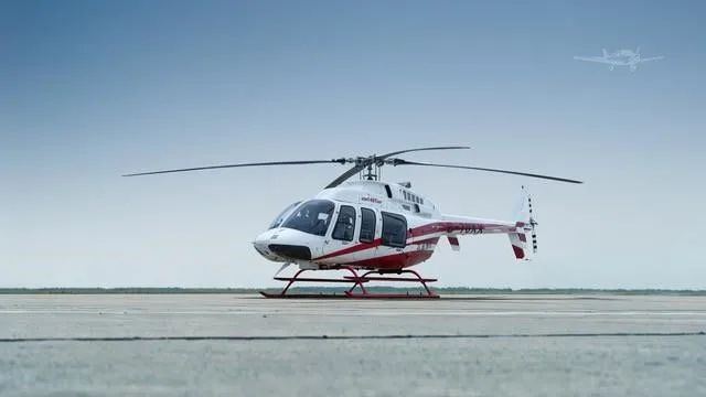 Marketing image of a 2017 BELL 407GXP.