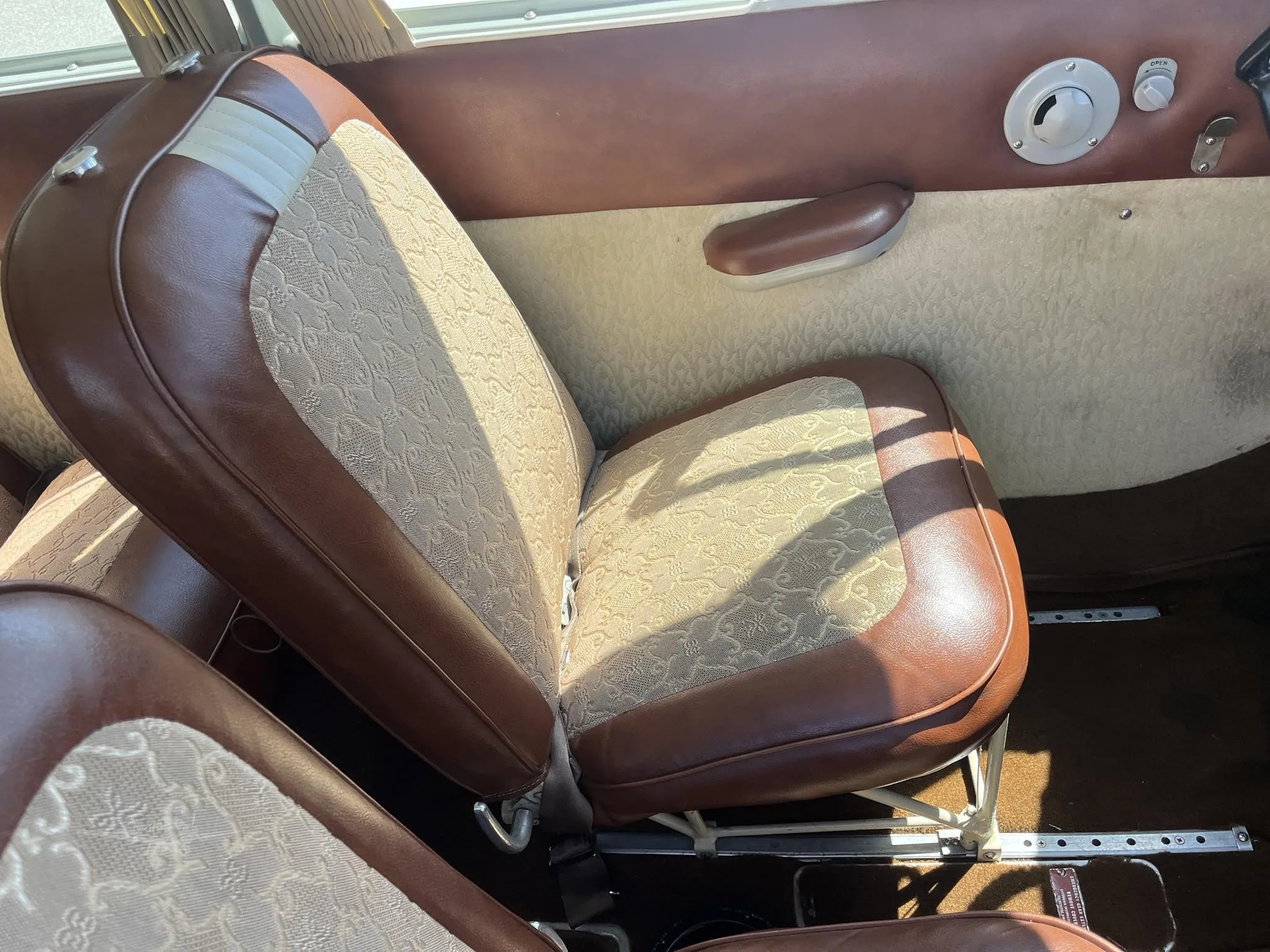 Cabin interior of a 1961 PIPER COMANCHE 250.