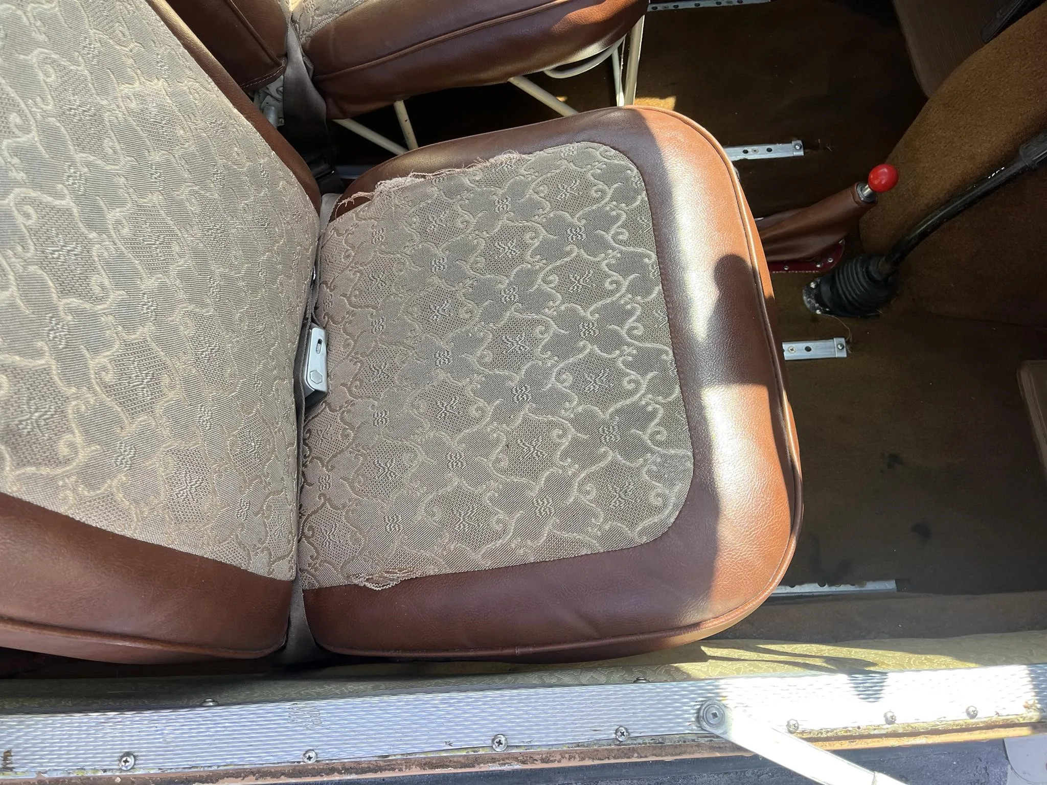 Cabin interior of a 1961 PIPER COMANCHE 250.
