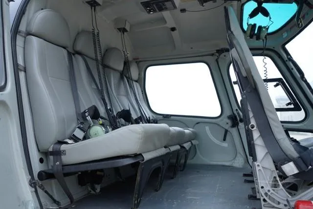 Cabin interior of a 2011 EUROCOPTER AS350B-3.