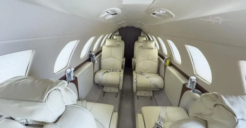 Cabin interior of a 2007 CESSNA CITATION CJ3.