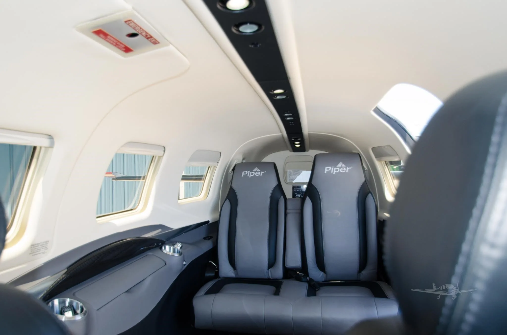 Cabin interior of a 2024 PIPER M700.