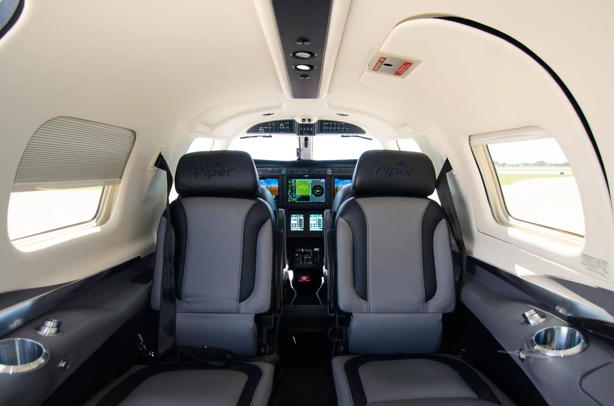 Cabin interior of a 2024 PIPER M700.