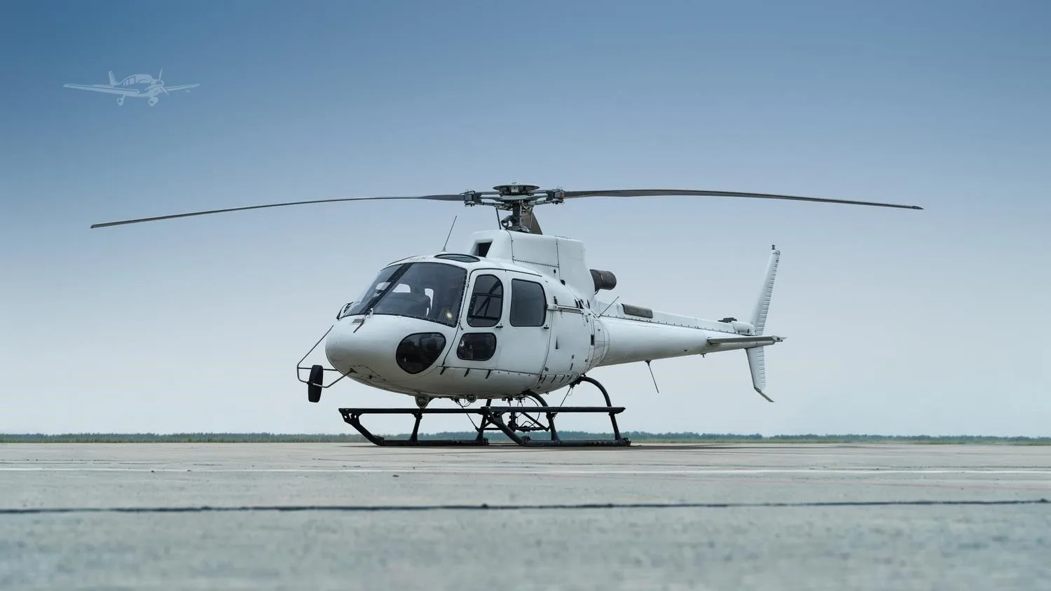 Exterior view of a 2011 EUROCOPTER AS350B-3.