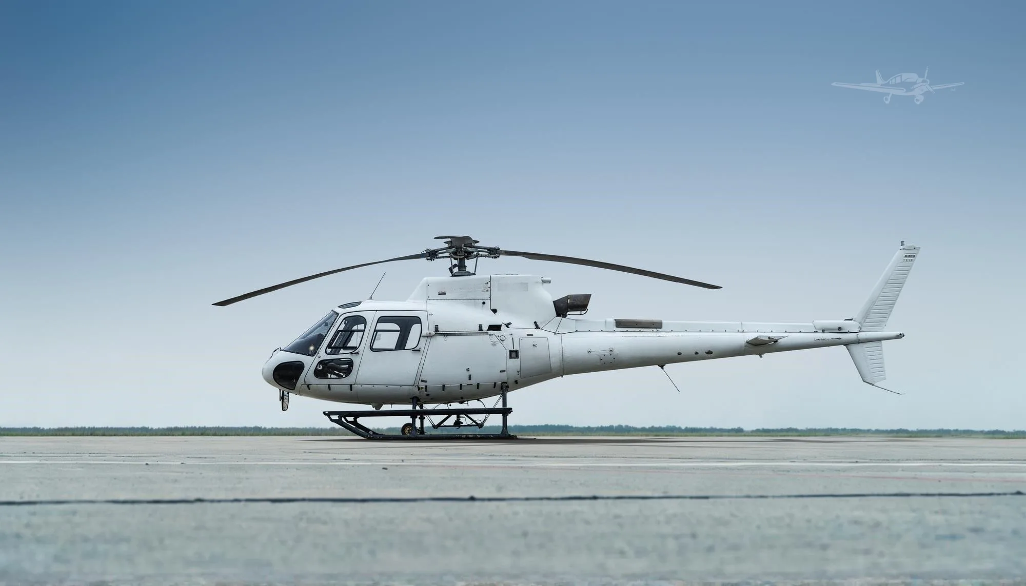 Exterior view of a 2011 EUROCOPTER AS350B-3.