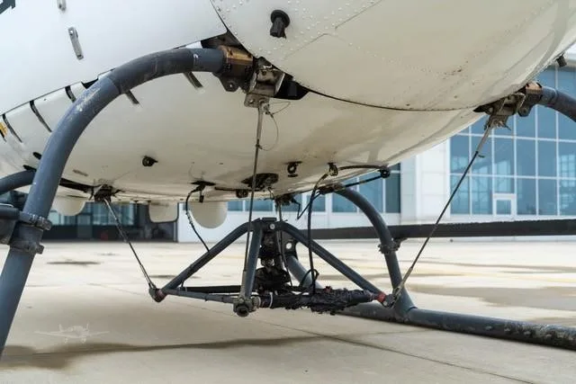Exterior view of a 2011 EUROCOPTER AS350B-3.