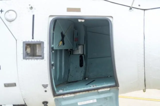 Cockpit and instrument panel of a 2011 EUROCOPTER AS350B-3.