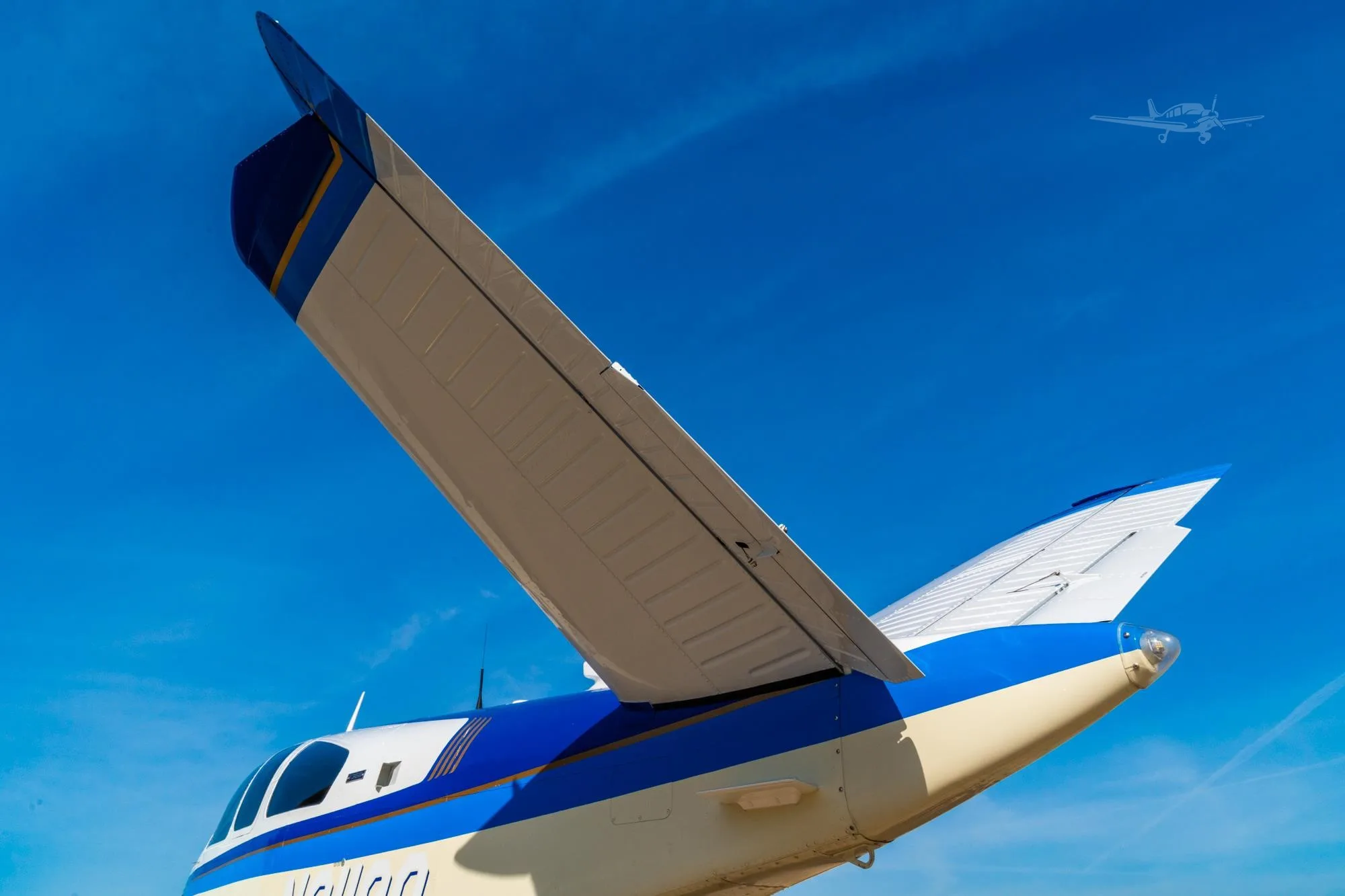 Marketing image of a 1970 BEECHCRAFT V35B BONANZA.