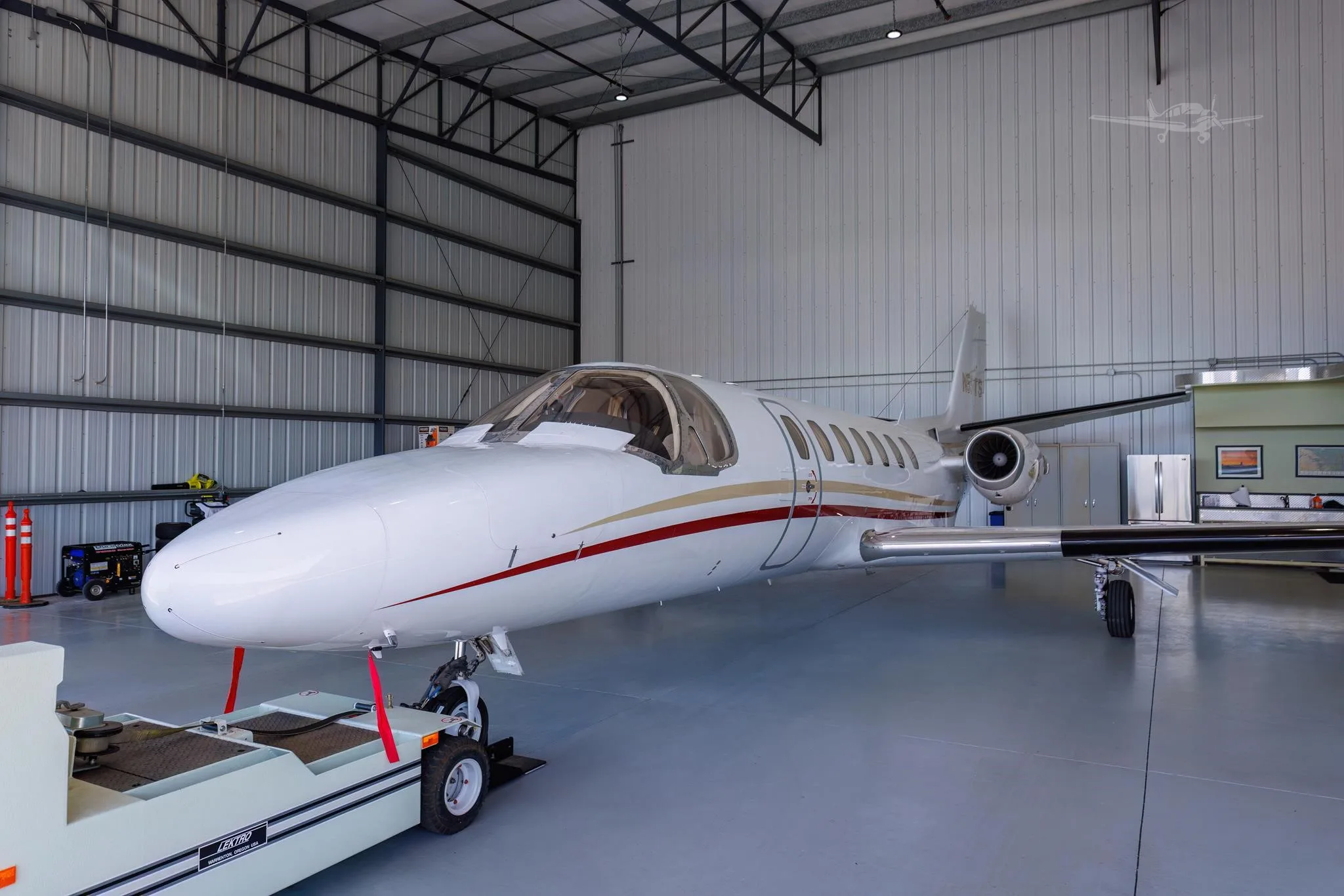 Exterior view of a 1996 CESSNA CITATION V ULTRA, N554TS.