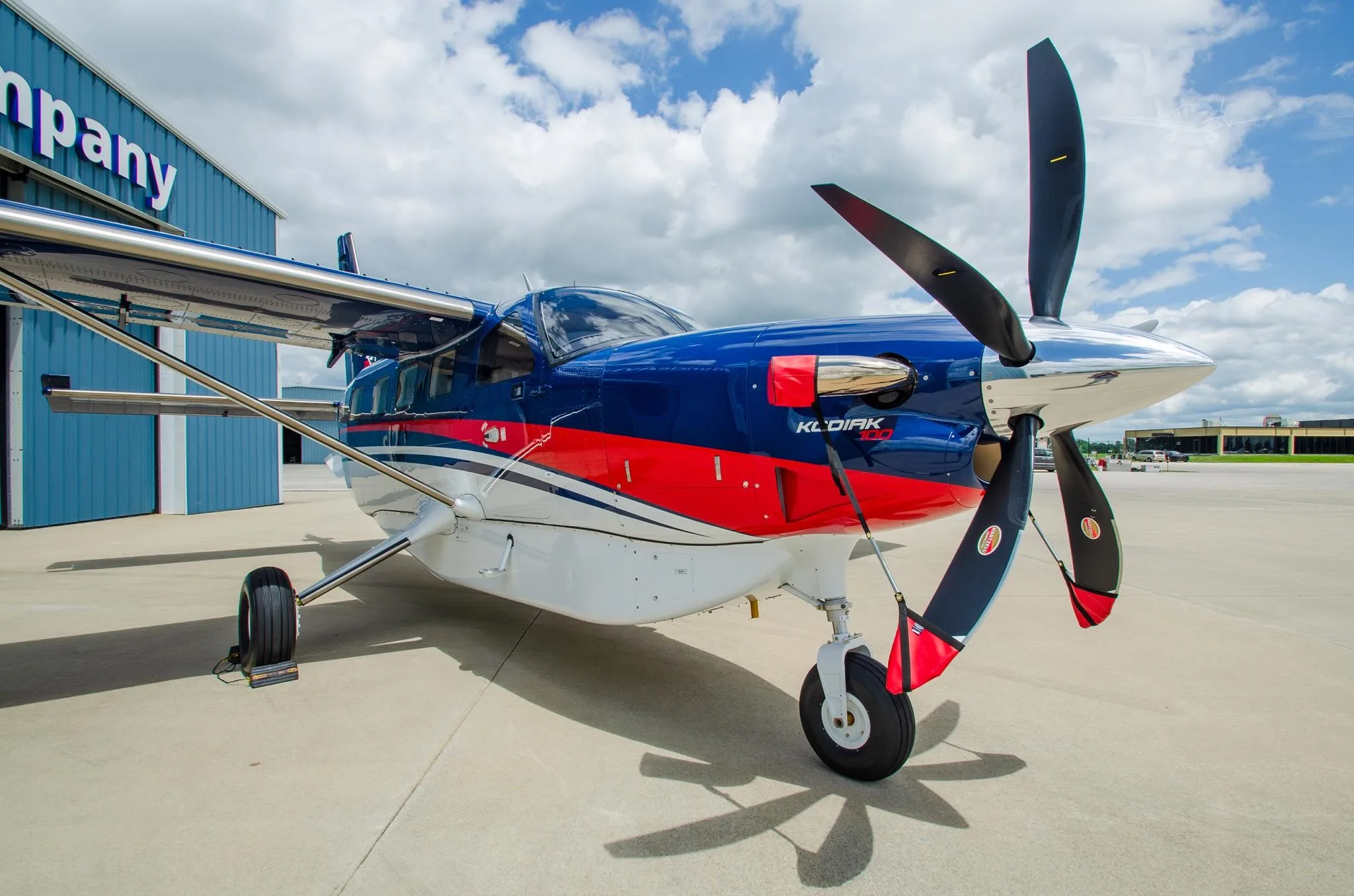 Exterior view of a 2026 DAHER KODIAK 100 SERIES III, N370KA.