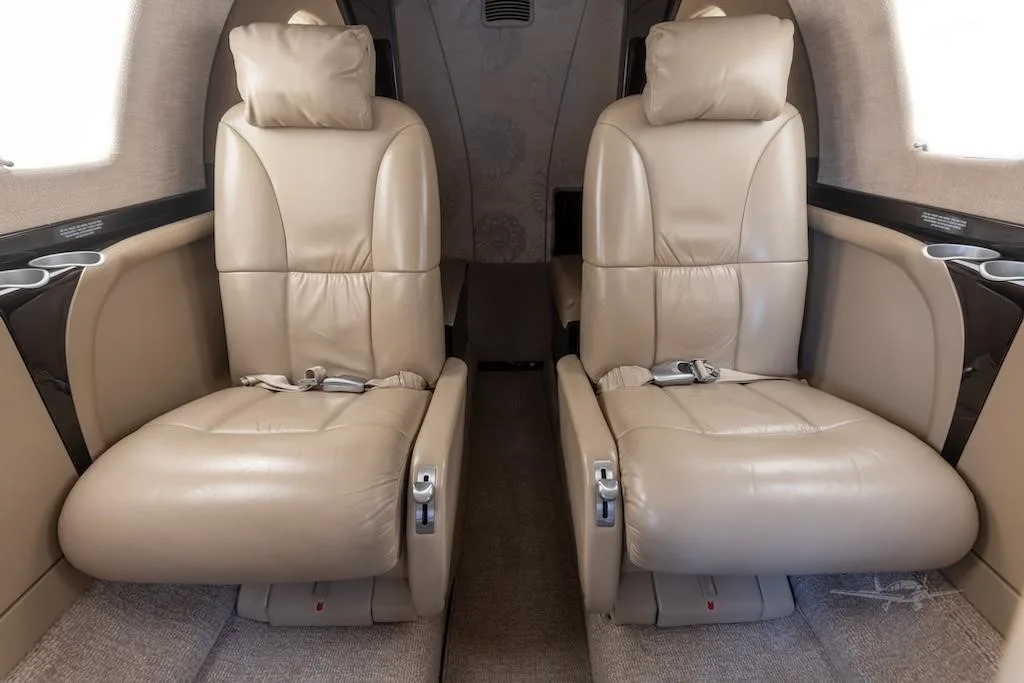 Cabin interior of a 2012 CESSNA CITATION CJ3.
