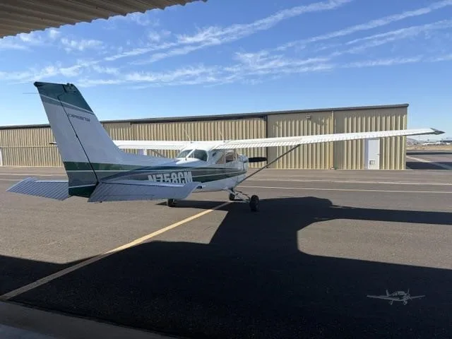 Exterior view of a 1978 CESSNA R172K II, N758CM.