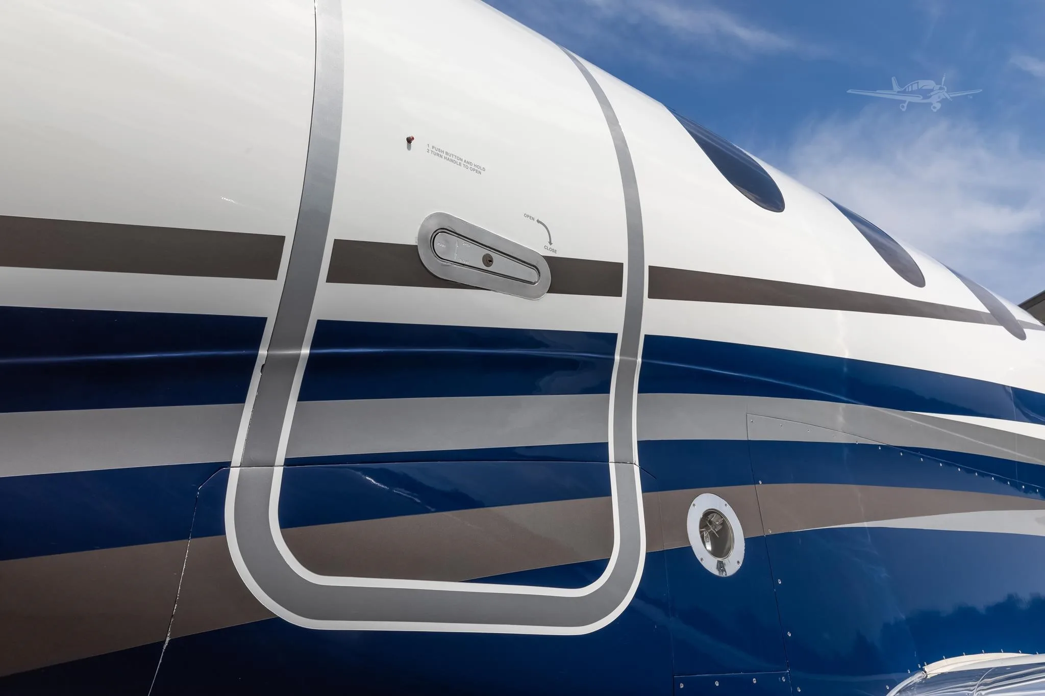 Engine detail of a 2007 BEECHCRAFT PREMIER IA.