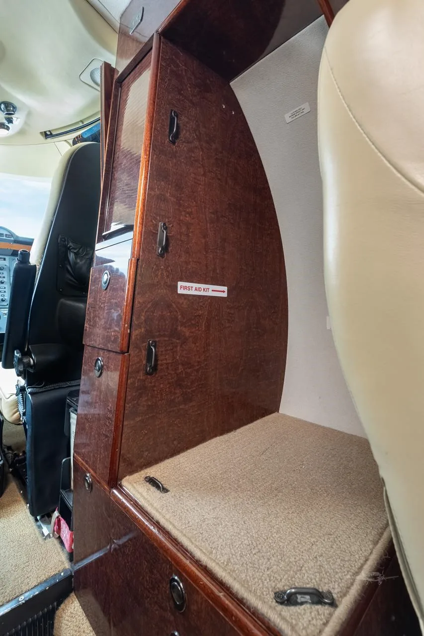 Cabin interior of a 2011 BEECHCRAFT PREMIER IA.