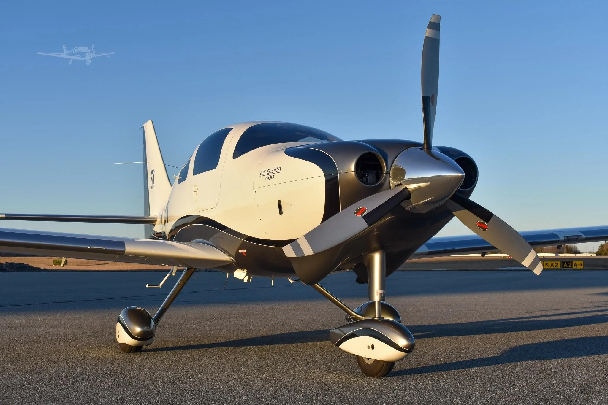 Marketing image of a 2008 CESSNA 400.