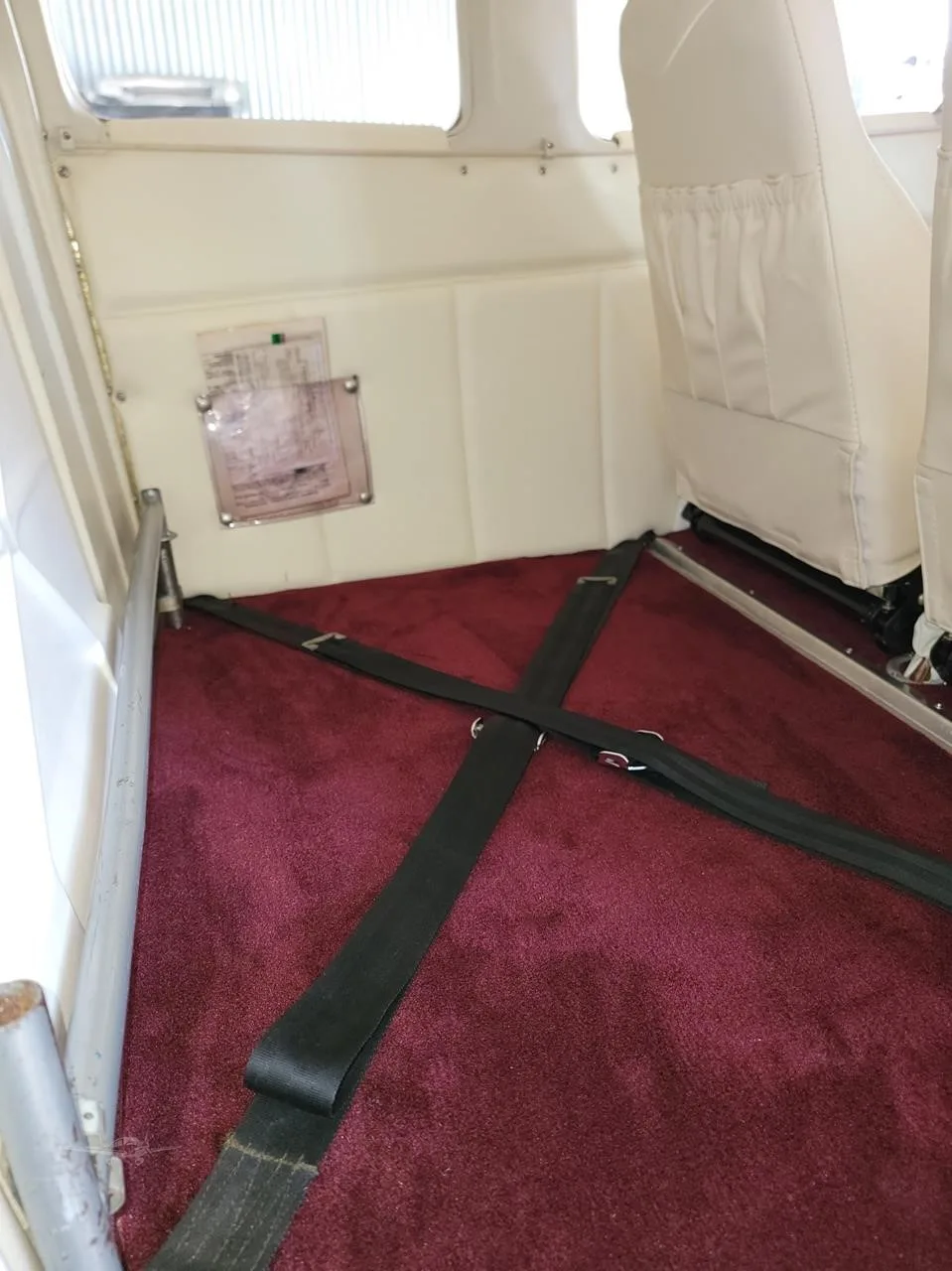 Cabin interior of a 1980 PIPER TURBO ARROW IV.