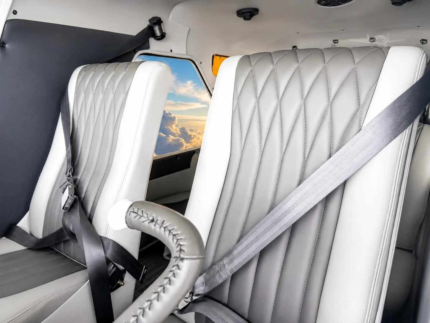 Cabin interior of a 1957 DEHAVILLAND DHC-2.