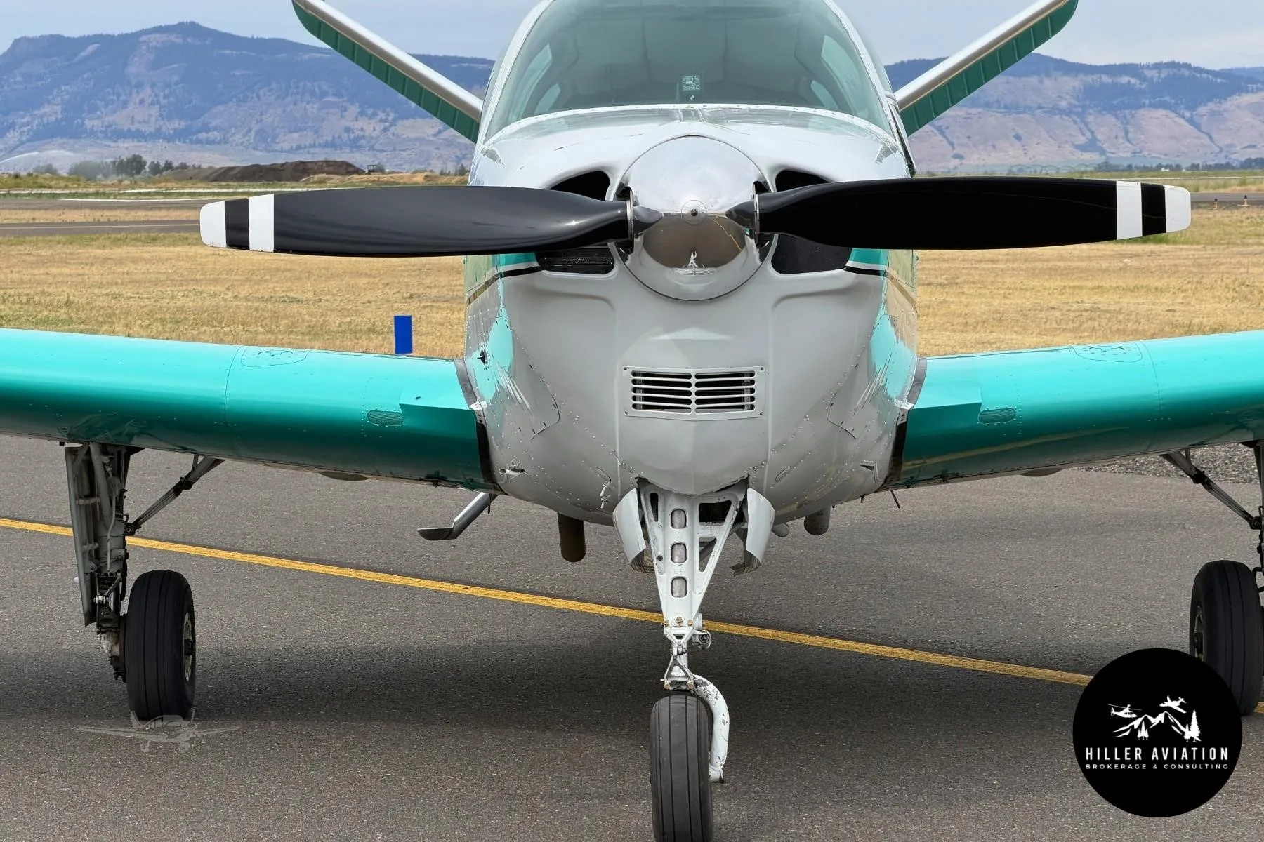 Exterior view of a 1958 BEECHCRAFT J35 BONANZA, N612T.