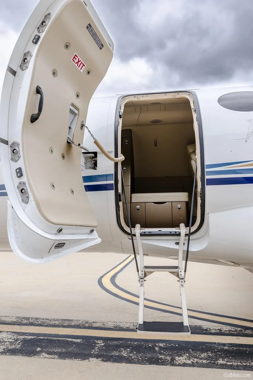 Engine detail of a 2010 CESSNA CITATION MUSTANG.