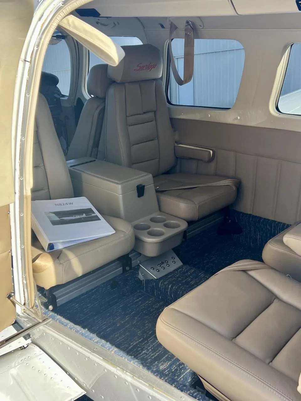 Cabin interior of a 1982 PIPER T SARATOGA SP.