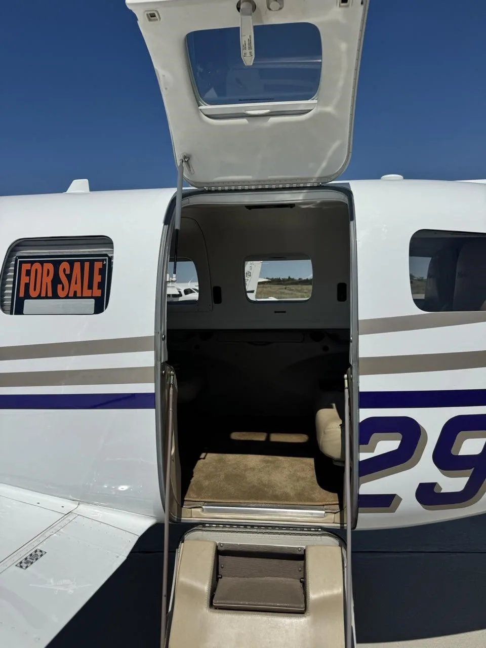 Exterior view of a 2008 PIPER MALIBU MATRIX, N529HC.