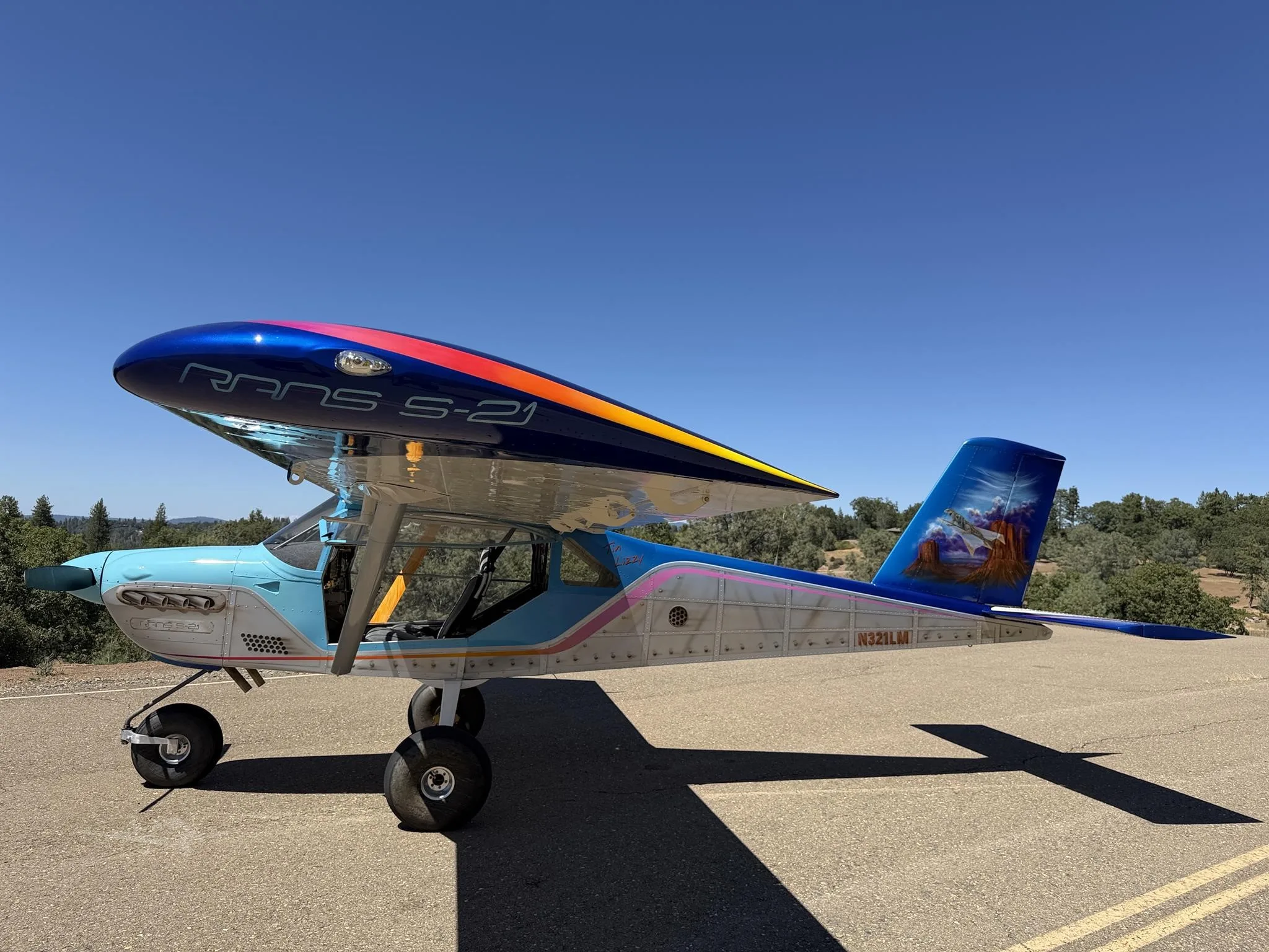 Marketing image of a 2021 RANS S-21 OUTBOUND.