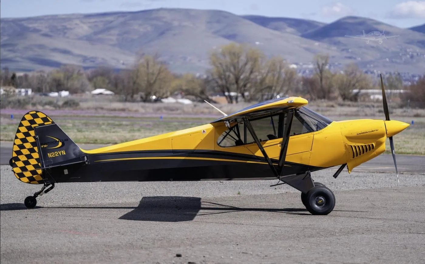 Exterior view of a 2022 CUBCRAFTERS CARBON CUB FX-3, N22YN.