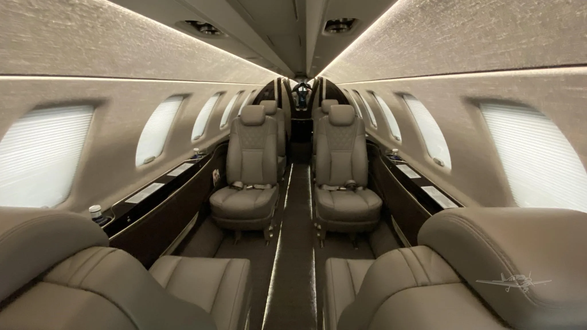 Cabin interior of a 2022 CESSNA CITATION CJ4 GEN 2.