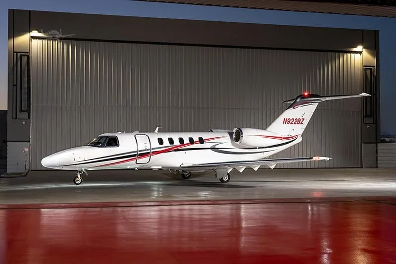 Exterior view of a 2018 CESSNA CITATION CJ4, N922BZ.