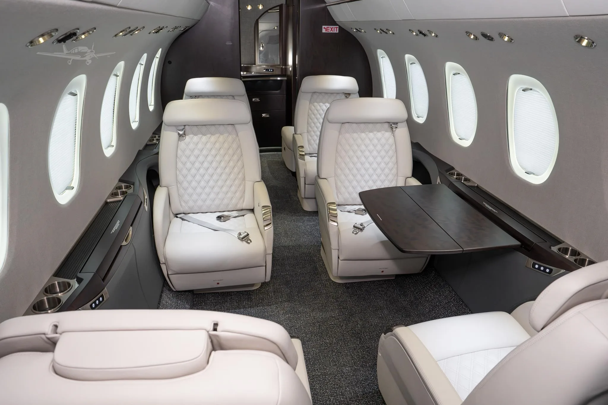 Cabin interior of a 2026 CESSNA CITATION LATITUDE.