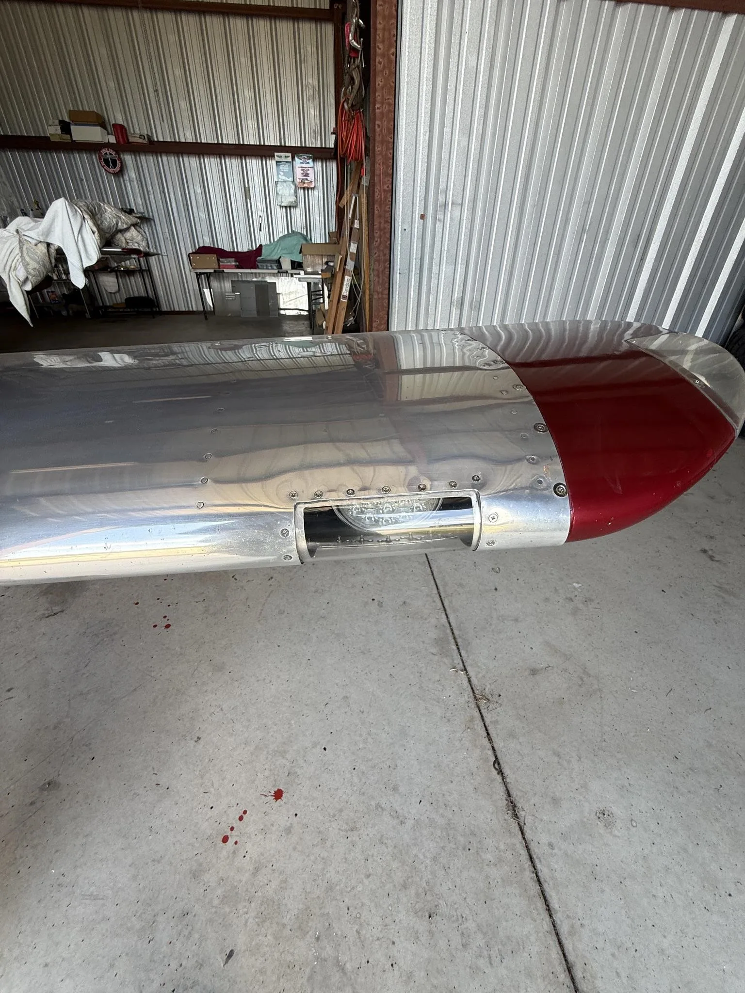 Engine detail of a 2000 VANS RV-6A.