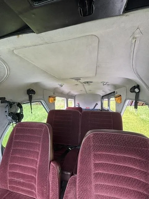 Cabin interior of a 1957 DEHAVILLAND DHC-2.