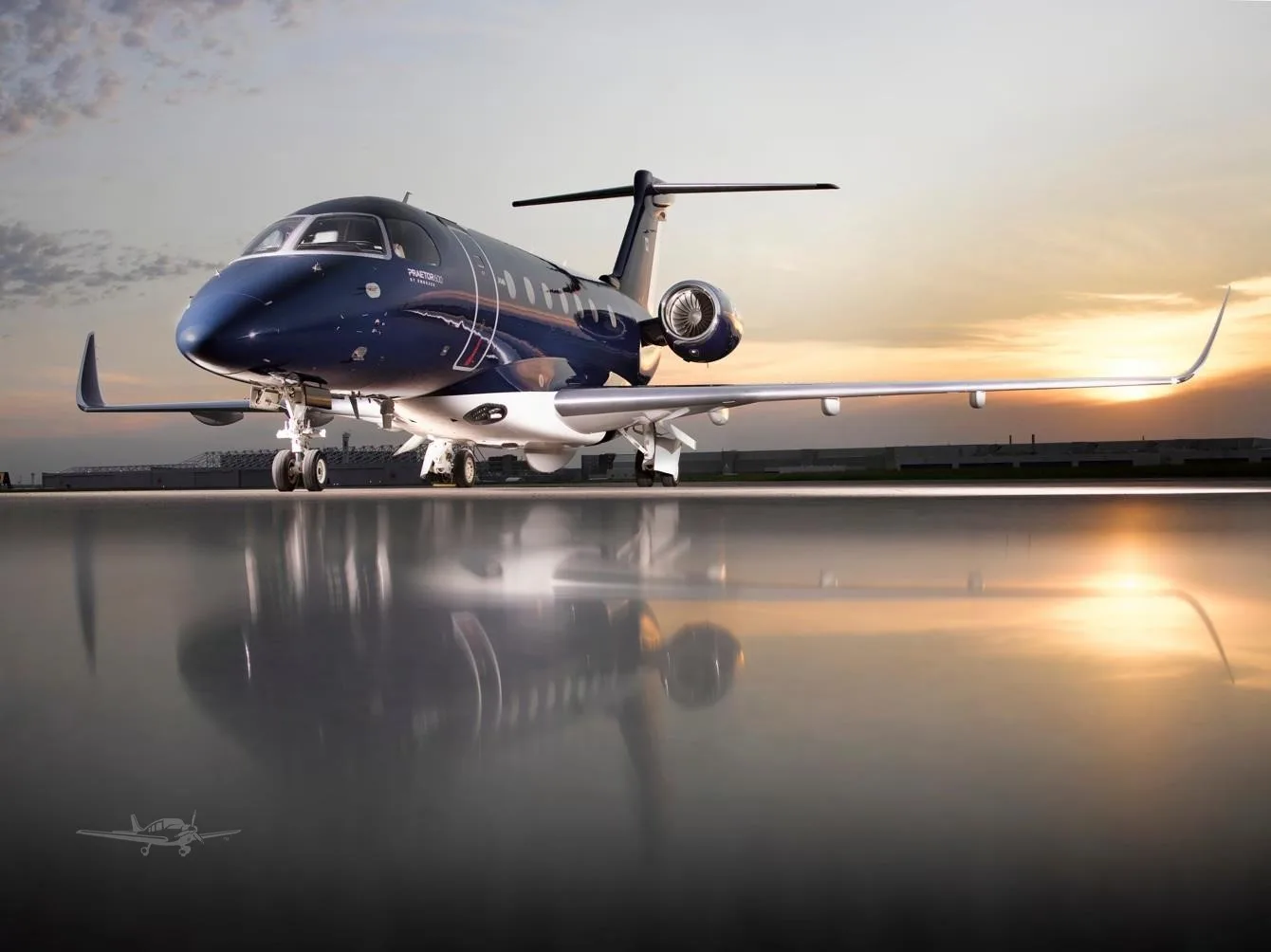 Marketing image of a 2023 EMBRAER PRAETOR 600.