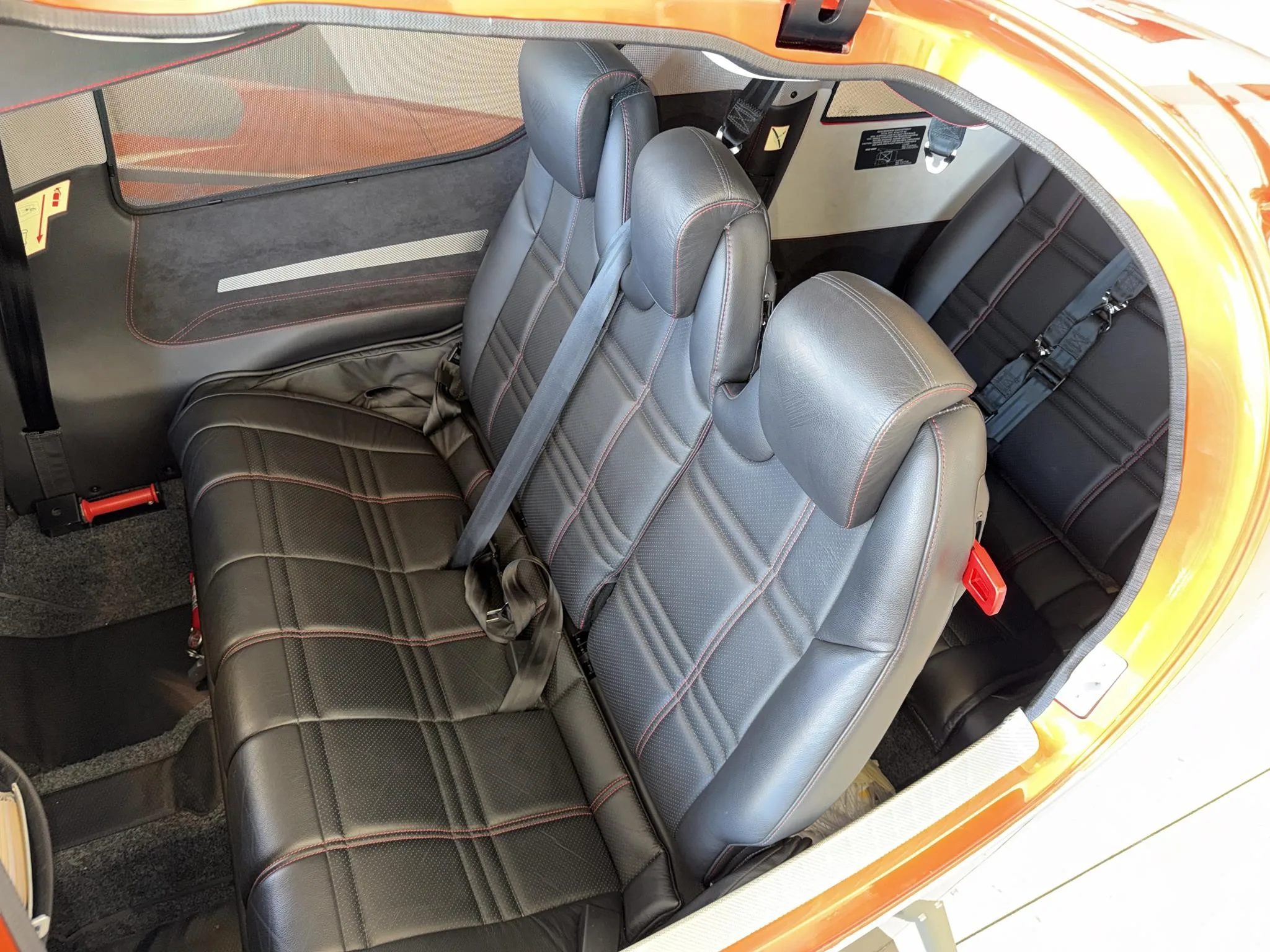 Cabin interior of a 2023 DIAMOND DA62.