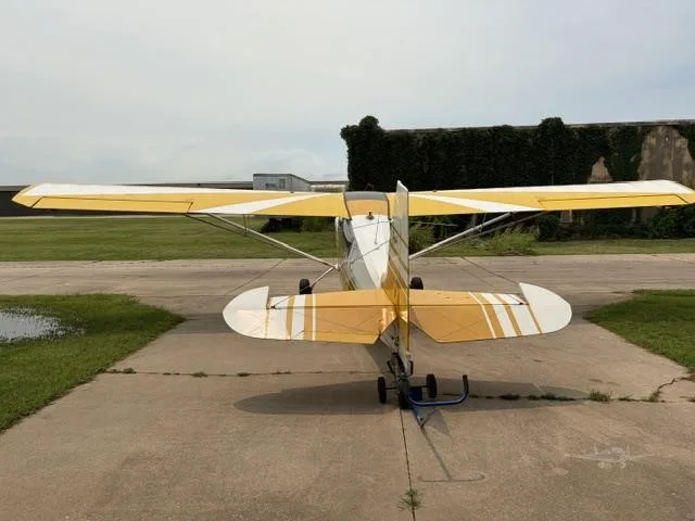 Exterior view of a 1978 BELLANCA CITABRIA 7ECA, N822V.