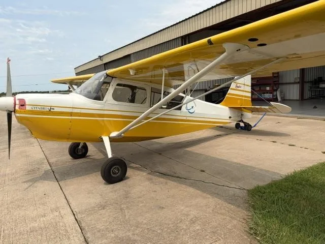Exterior view of a 1978 BELLANCA CITABRIA 7ECA, N822V.