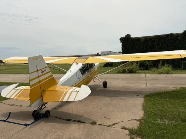 Exterior view of a 1978 BELLANCA CITABRIA 7ECA, N822V.