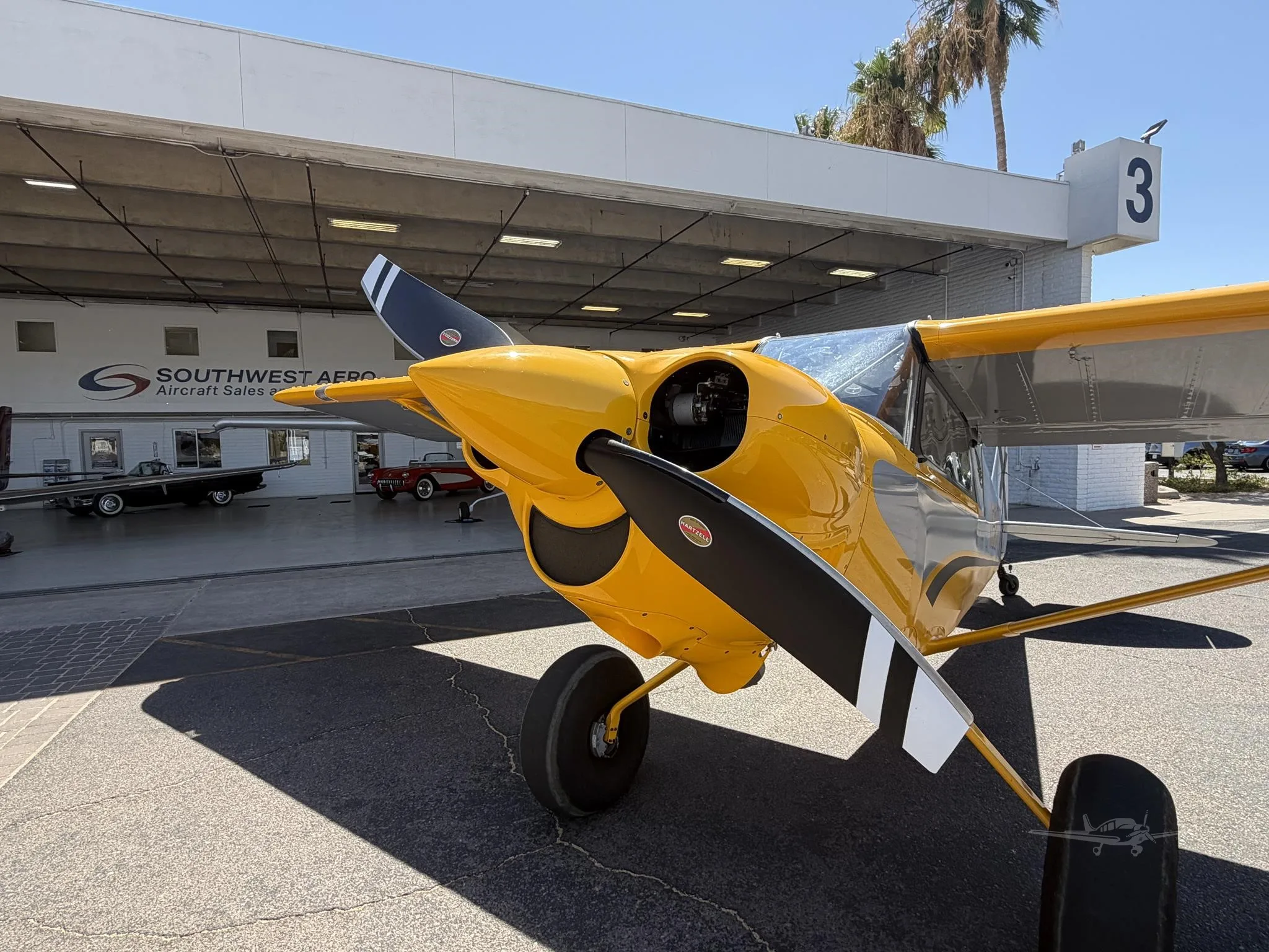 Exterior view of a 2021 CUBCRAFTERS XCUB, N92VV.