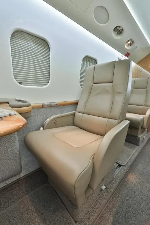 Cabin interior of a 2001 ASTRA/GULFSTREAM ASTRA SPX.