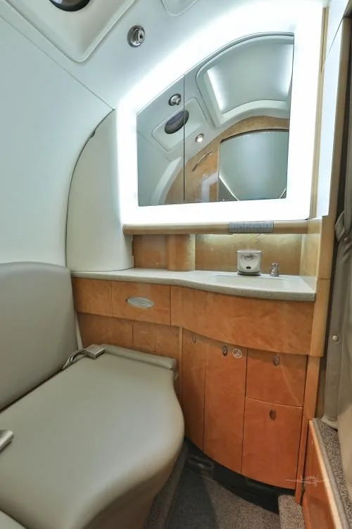 Cabin interior of a 2001 ASTRA/GULFSTREAM ASTRA SPX.
