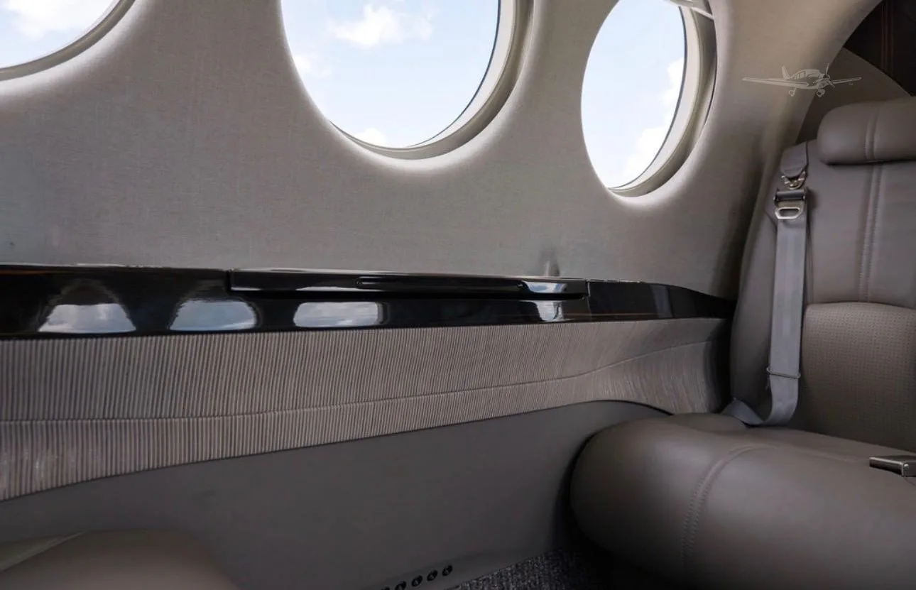 Cabin interior of a 2023 BEECHCRAFT KING AIR 260.