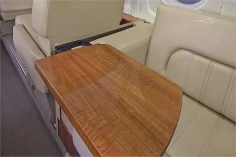 Cabin interior of a 1988 DASSAULT FALCON 50.